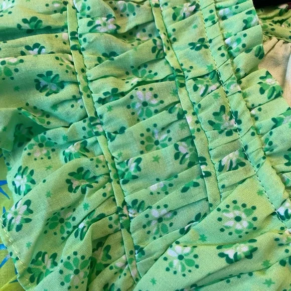 HALE BOB Sarila Voile Dress in Lime Size Small - Picture 6 of 10